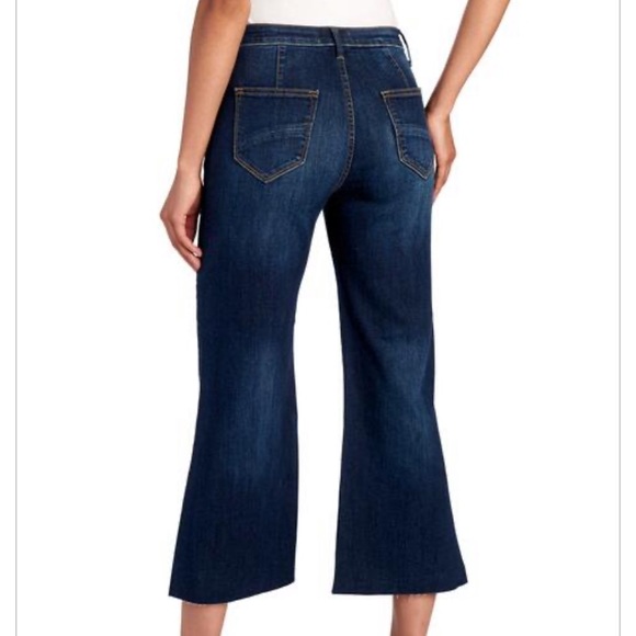 Driftwood Charlee High Rise Wide Leg Raw Hem Denim - Picture 2 of 8